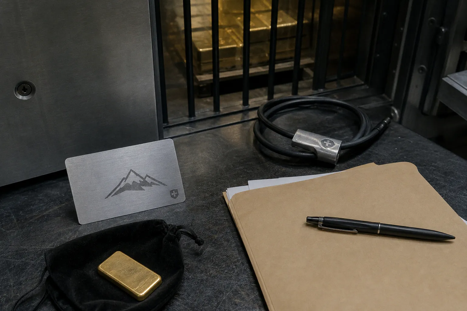 Compare gold ETF fees with Swiss physical vault costs